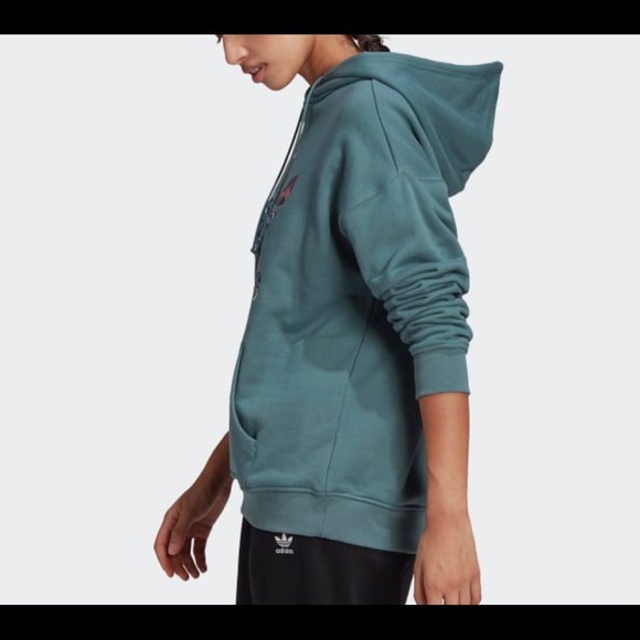 ADIDAS HER STUDIO LONDON WOMEN HOODIE (GN3532) - Picture 2 of 8